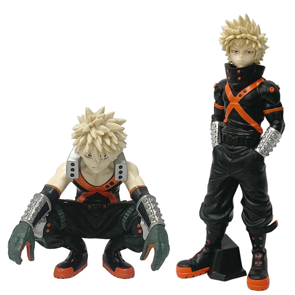 En Stock nuevo BANDAI BANPRESTO My Hero Academia Bakugou Katsuki Anime figura de acción ornamento modelo regalo de Navidad para niños