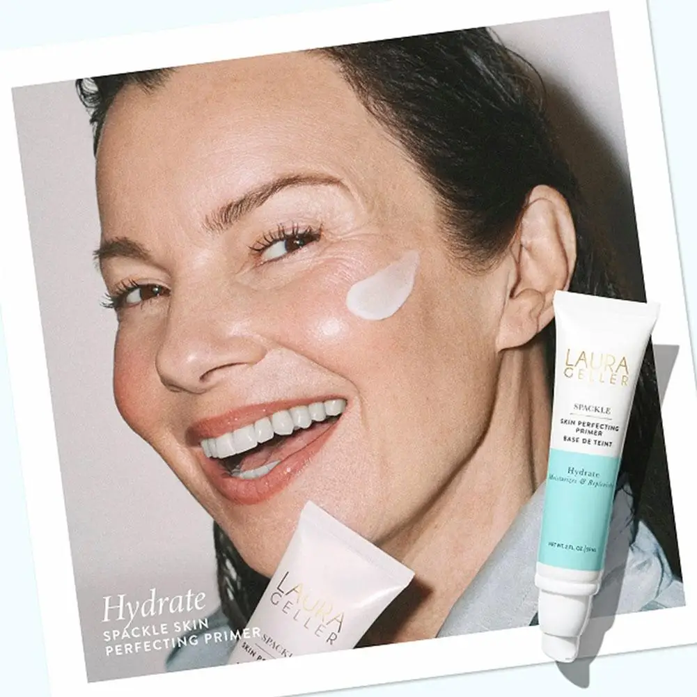 Laura Geller Original Clear Makeup Primer Hyaluronic Acid Moisturizing Brightens Smooth Skin Hydrates Skin Perfecting Base 59ml
