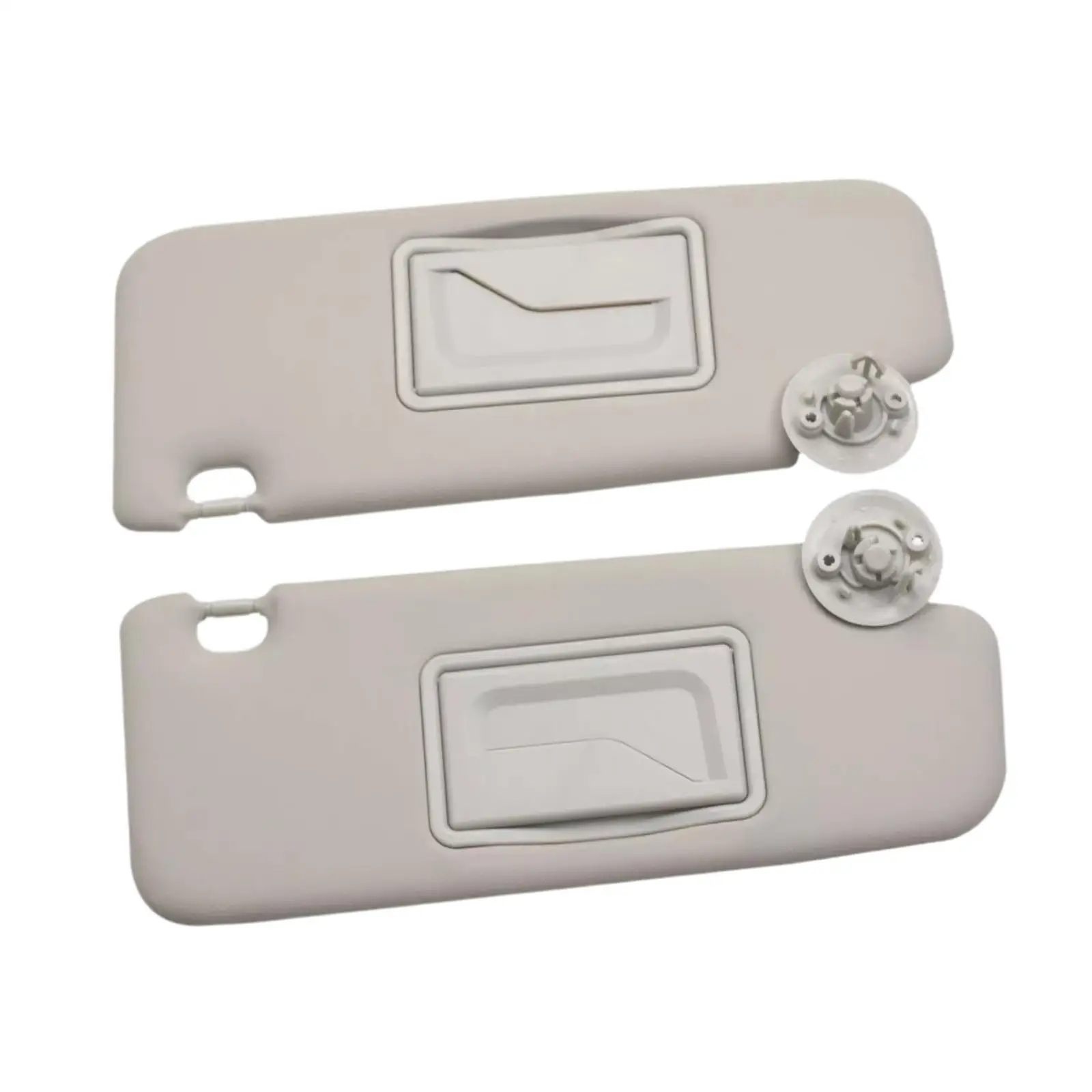 

2 Pieces Sun Visors 42478247 W Ith Mirror for Chevrolet Wear Resistant