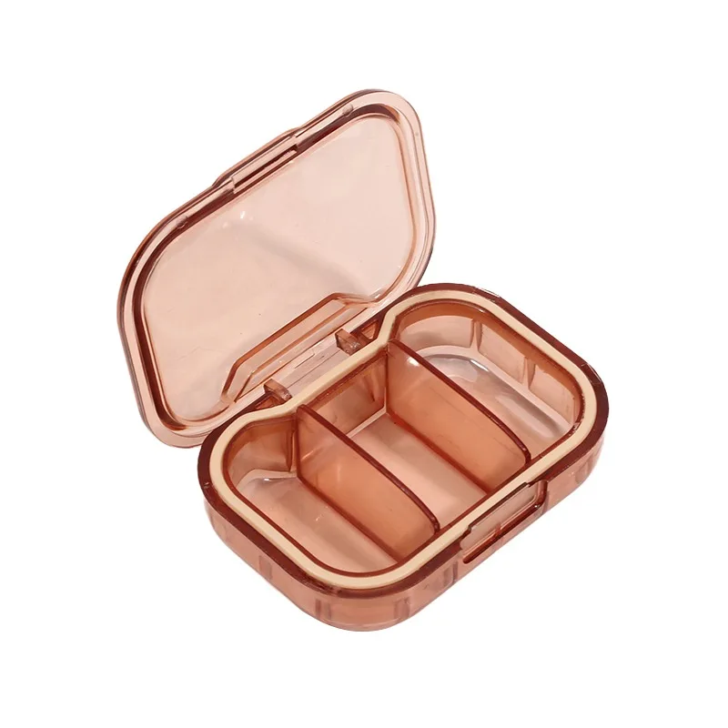 Mini caja para pastillas, caja de almacenamiento de medicamentos, dispensador de pastillas, organizador de pastillas, estuche para pastillas, contenedor, pastillero portátil