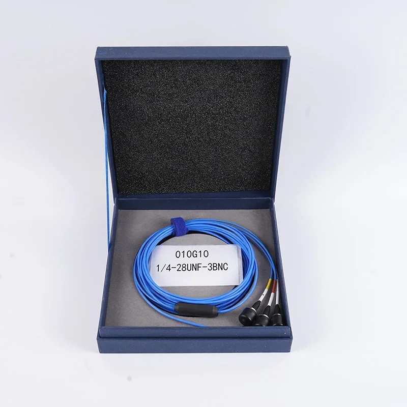 1/4-28UNF Triaxial Accelerometer Cable Replacement for 010G10 034G10 High Precision Sensor Cable Vibration Measurement Testing L