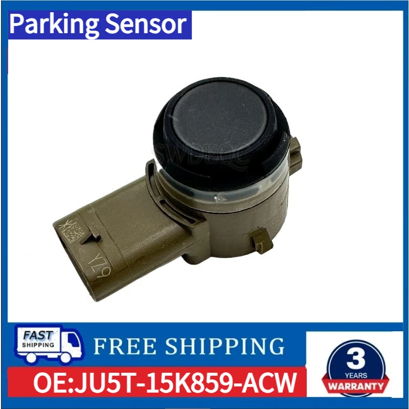 1/4 PCS JU5T-15K859-ACW PDC Parking Sensor Reversing Radar Compatible For Ford Explorer 2020-2024 Bronco Sport Escape