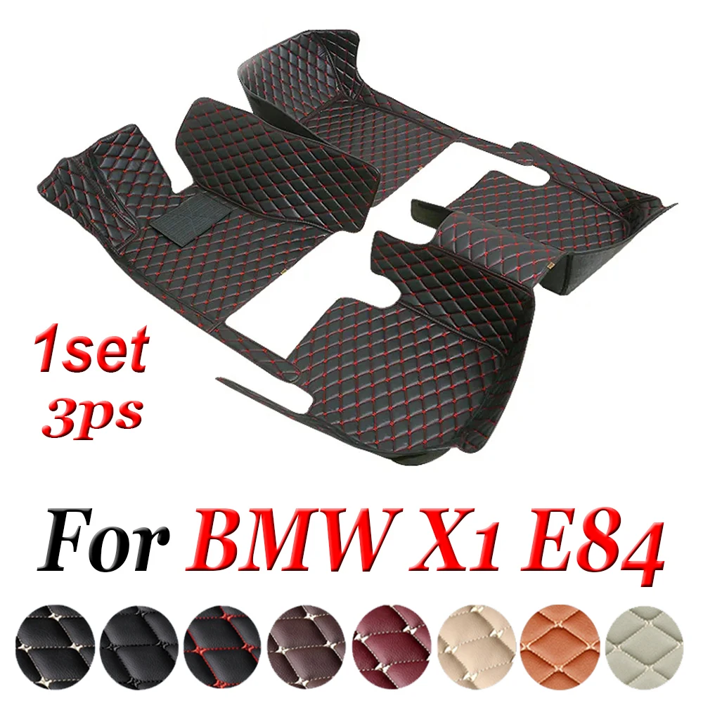 

Пользовательские 3D Автомобильные коврики для BMW X1 E84 F48 X2 F39 X4 F26 G02 2018-2023 аксессуары для интерьера из искусственной кожи