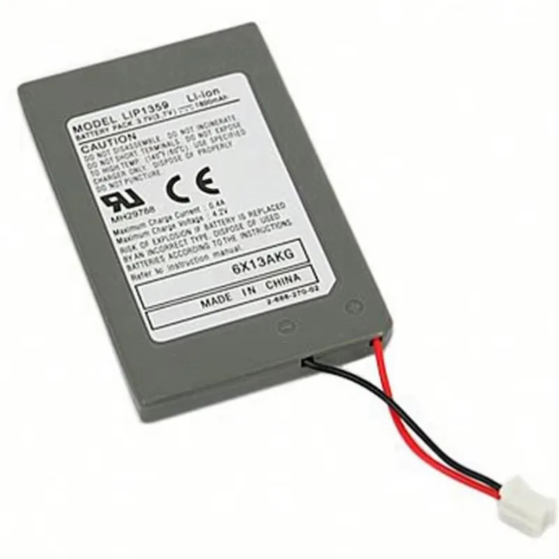 Paquete de batería de repuesto recargable para mando de PS3, 3,7 V, 1800mAh, LIP1359