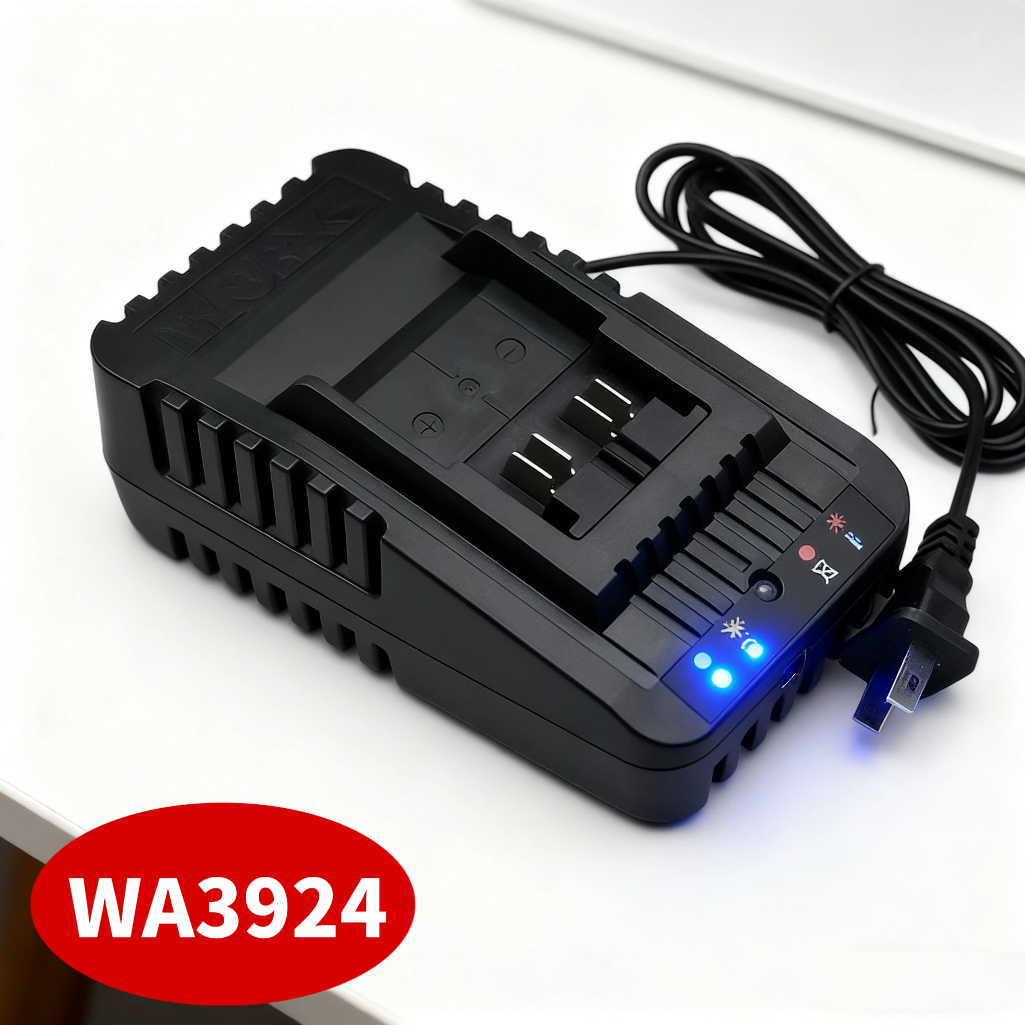 

Power Tool Accessories for Worx 20V Lithium Battery Charger WA3924 for Kress KCH2006 WA3593 WA3016 WA3027 WA3406 WA3401 WA3922