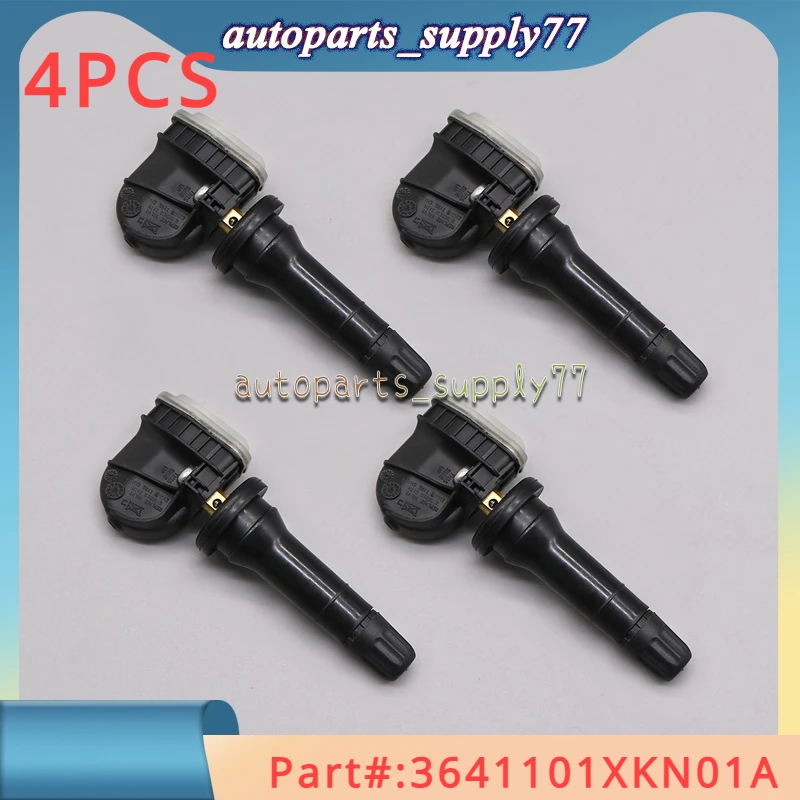 4Pcs Car Tire Pressure Sensor TPMS 3641101XKN01A For Haval DARGO GreatWall POER Tank 300 2021 2022