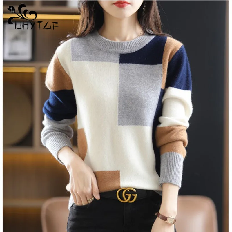 2024 Knit Women\'s Sweater Vrouw Truien Dames Pull Hiver Femme Chandails Frau Pullover Winter Clothes Knit Tops Women Sweaters