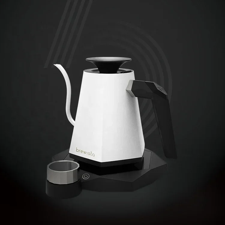 Brewista Smart temperature control hand coffee maker Stainless steel slim mouth electric kettle Temperature control pot