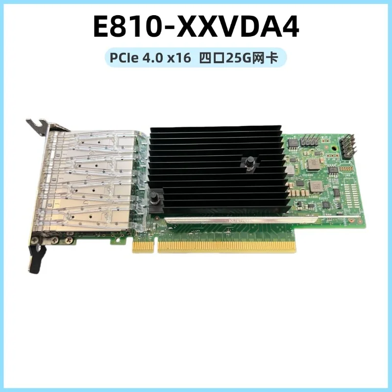 Original E810XXVDA4L 25G SFP28 four-port 10 Gigabit network interface card E810XXVDA4LG1P5