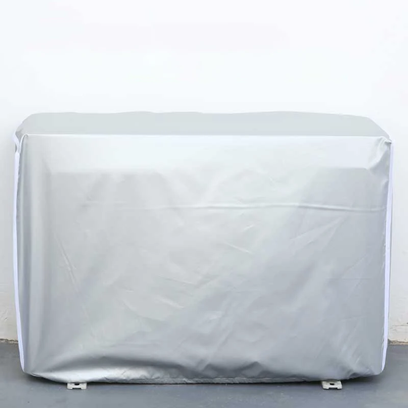 1pc Air Conditioner Cover From Sun And Rain Easy To Install Outdoor Air Conditioning Unit Cover Waterproof Protection