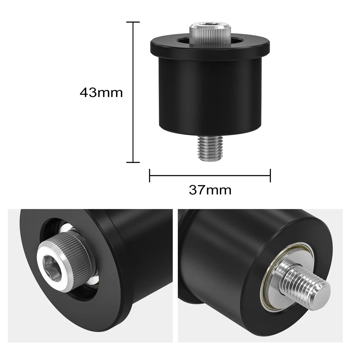 TRX450 Lagere Kettingrol PA Nylon ATV Spanner Kettingwiel Gids voor Honda TRX450R 2006-2009 TRX450ER CR250R CRF250X Go Kart