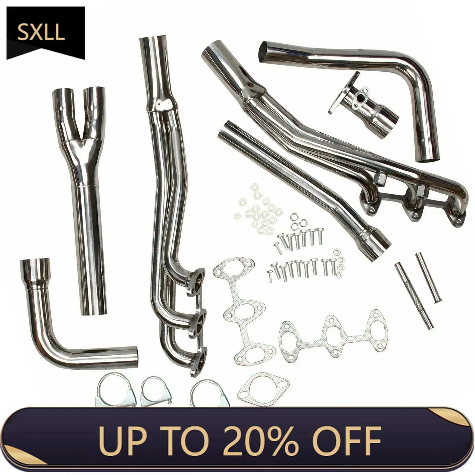 

SXLL 1988-1995 3.0L V6 EH28910 Exhaust Manifold Performance Header High Quality New Exhaust Pipe