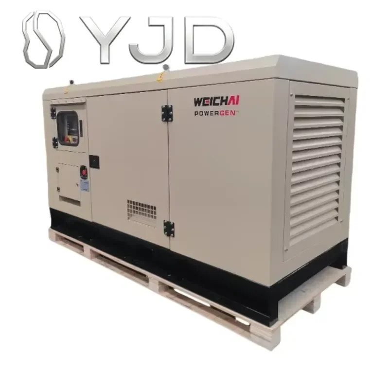 250 Kva Silent Type Diesel Generator Remote Start Control 50 Kva 60Hz Frequency 400V Rated Voltage ATS 1800 RPM Global Power