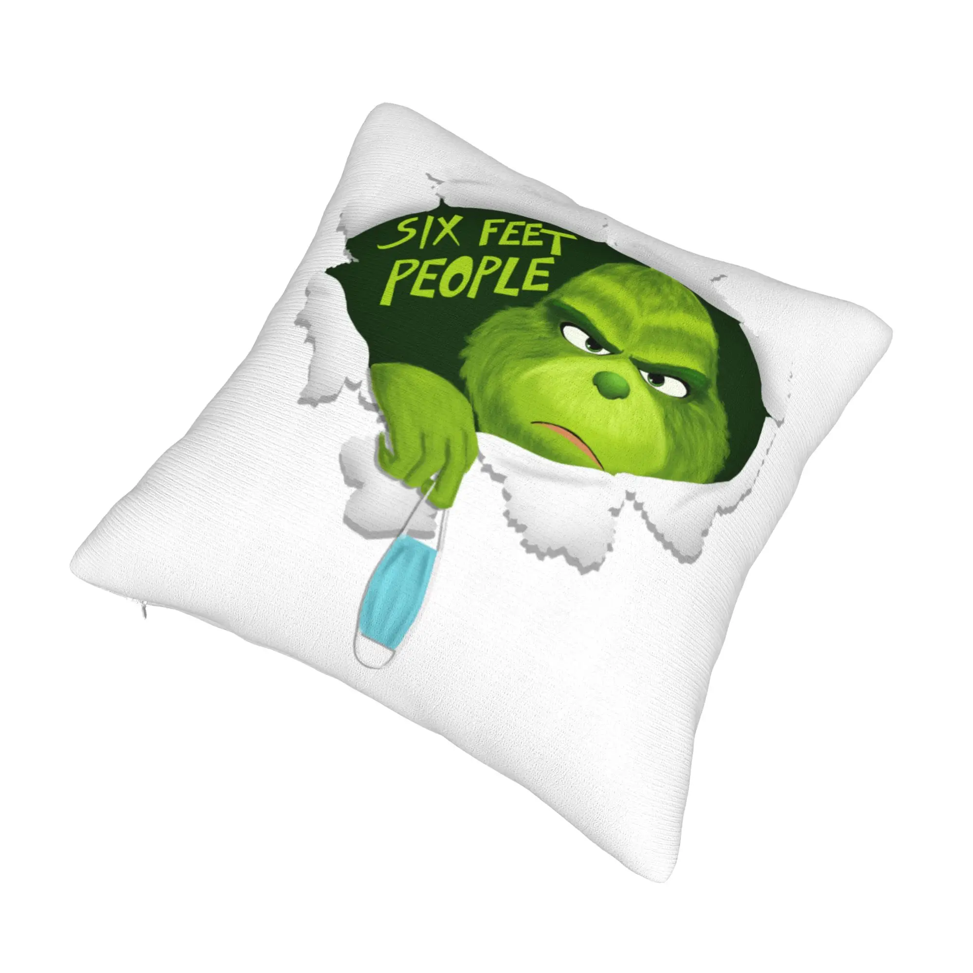 How Stole Christmas Cosplay Pillow Case 40x40cm Decorative  Nordic Cushion Cover Car Pillowcase