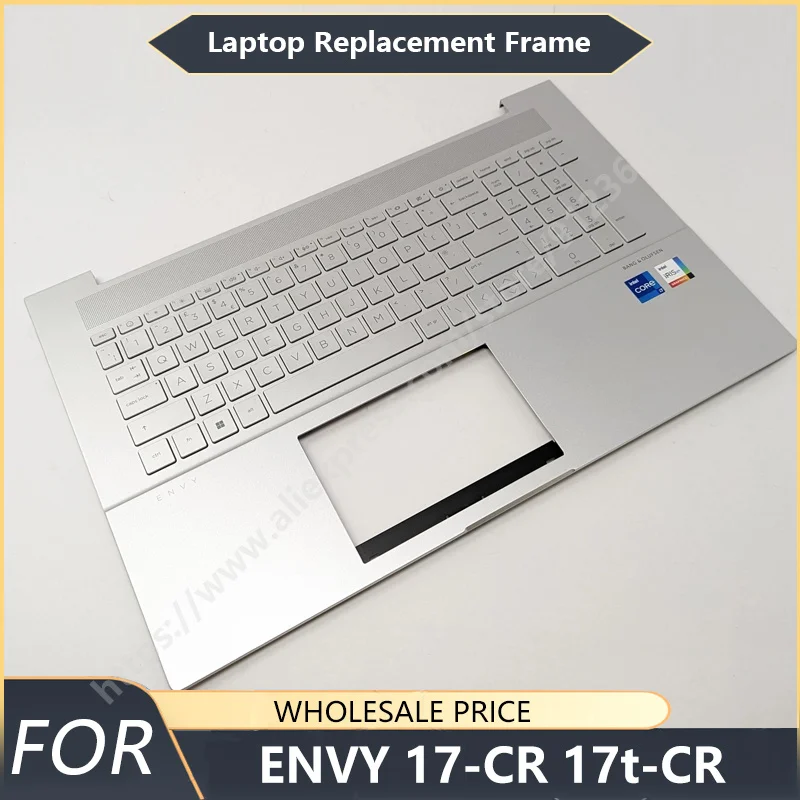For ENVY 17-CR 17t-CR US Keyboard Laptop Palmrest Upper Backlight Replacement Keyboard