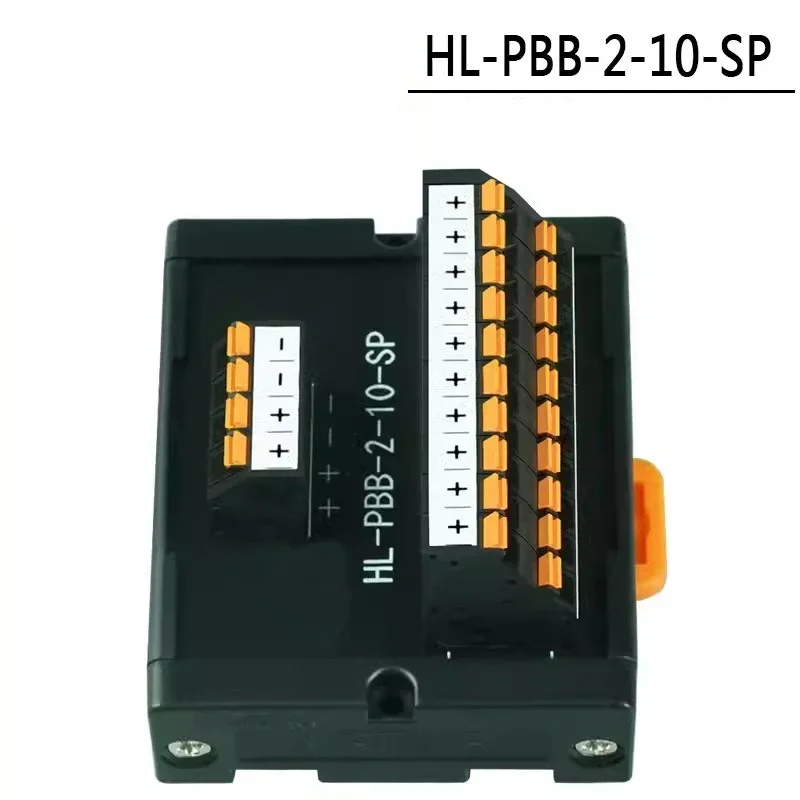 Terminal Block HL-PBB-2-4-SP One In Multiple Out Direct Plug Industrial Terminal Block Power Distribution Terminal Block