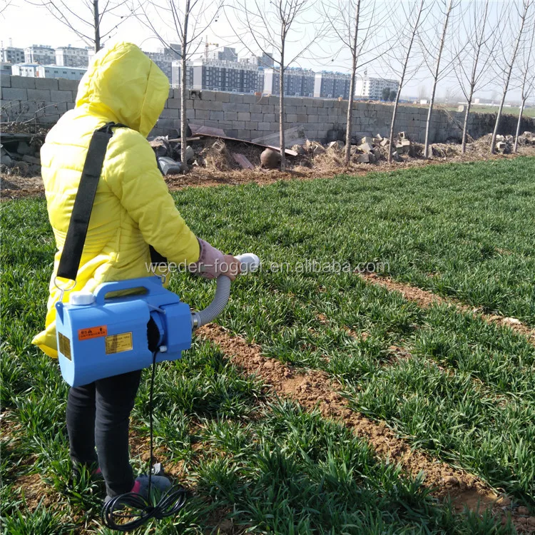 مضخة رذاذ ULV محمولة للباب البارد، مضخة رش زراعية كهربائية