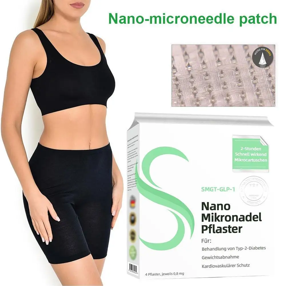 

4 Pcs Micro-Needle Patches anti-puffiness fine lines removal Patch Remove Wrinkles Moisturizing Skin care Products