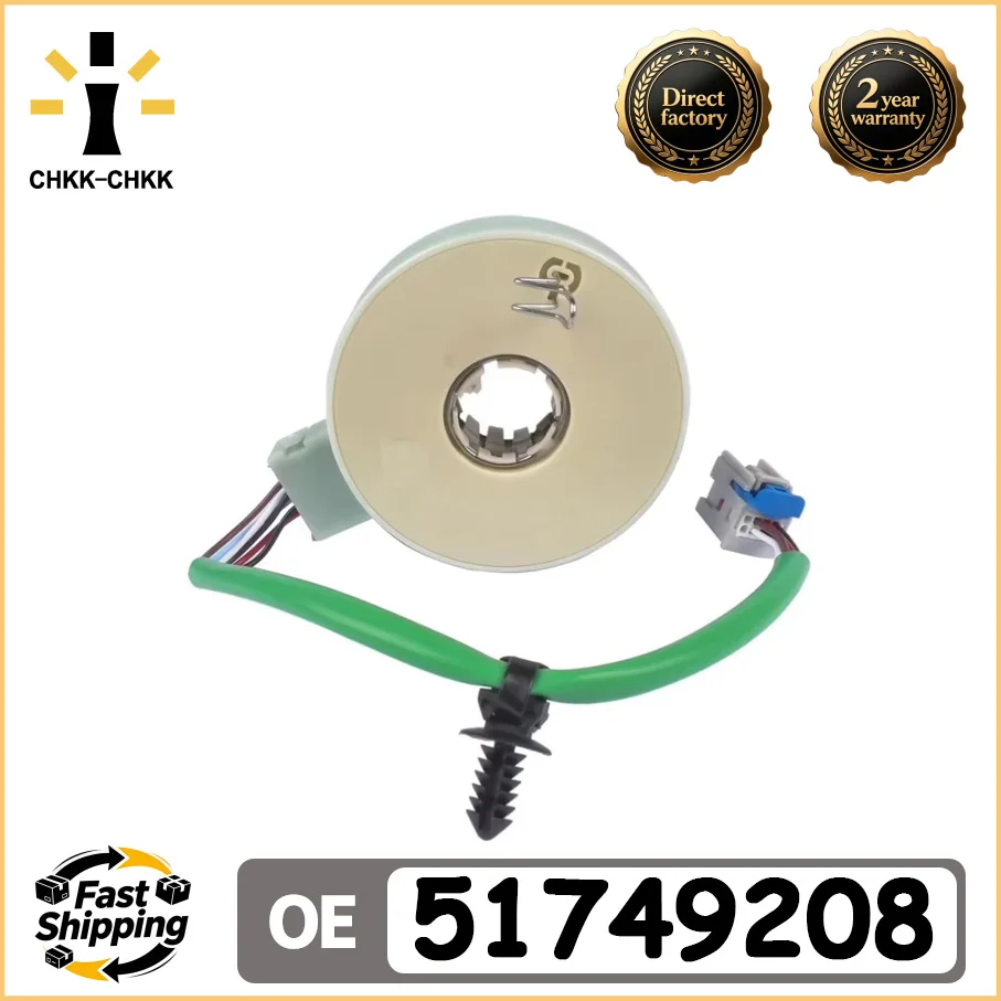 CHKK-CHKK Car Steering Angle Sensor 51749208 For Fiat Panda 169 Lancia Ypsilon