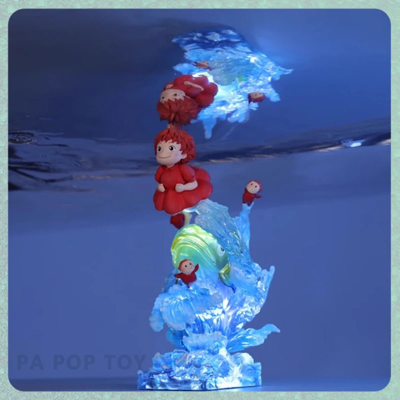 21 سنتيمتر ذهبية هايم على الهاوية أنيمي الشكل ذهبية هايم يريل بونيو تمثال نموذج مع مجموعة الضوء لعبة زخارف مكتب هدية #6