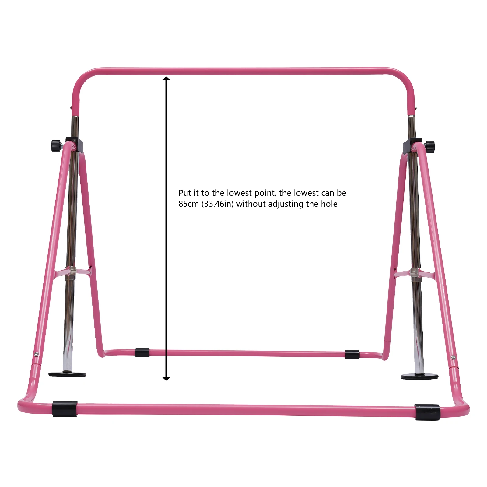 Junior Kid Training Bar horizontale Gymnastik Bar Indoor Sport verstellbare blau/rosa Kinder Home Play Bars