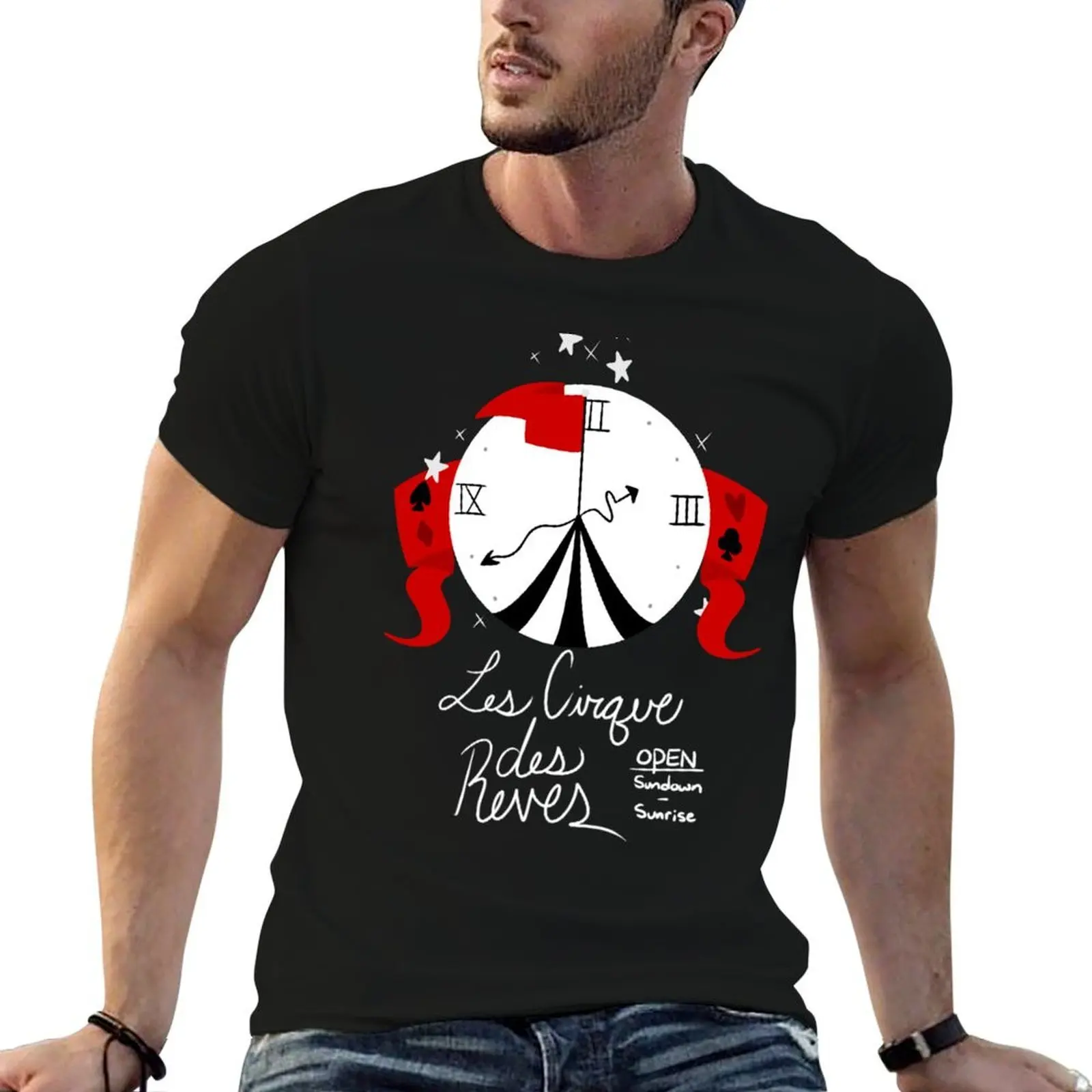 The Night Circus T-Shirt t shirts with prints cotton t shirts high quality anime t shirts oversize T-shirt