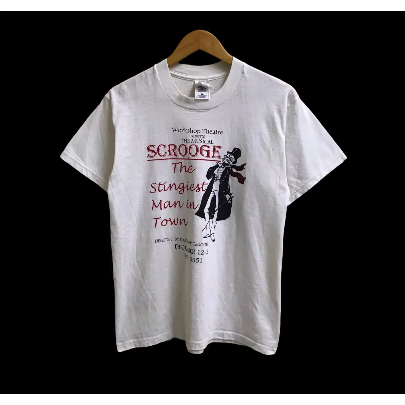 Vintage 90s Fruit of The loom chicago symphony orchestra T Shirt vintage Washed fashion Breathable Stretched Comfortable Casual