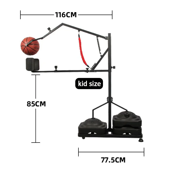 الجملة كرة السلة اطلاق النار تصحيح المدرب كرة السلة اطلاق النار المدرب مع قاعدة وعجلة معدات تدريب كرة السلة