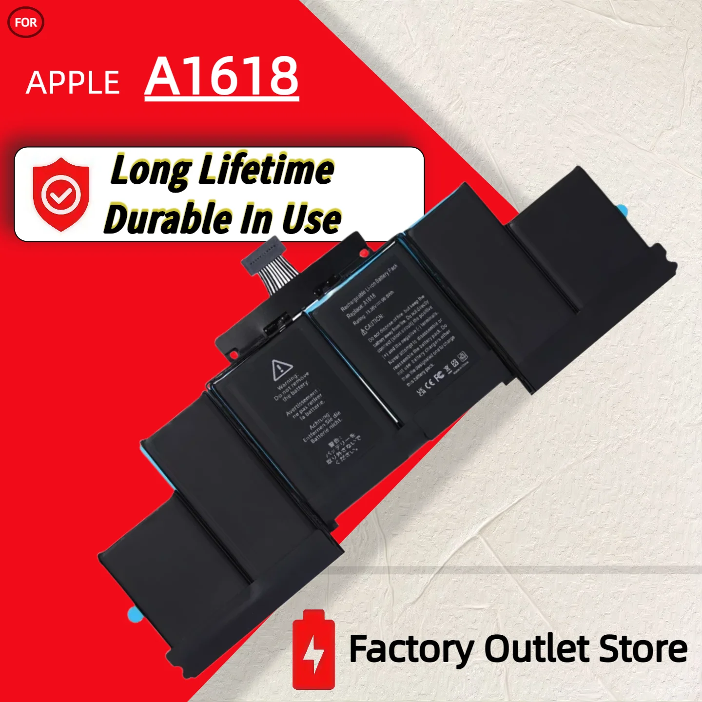 

Wholesale And Retail❗❗❗ A1618 Battery For Apple MacBook Pro 15" Retina A1398 2015 Year 020-00079 MJLQ2LL/A MJLT2LL/A
