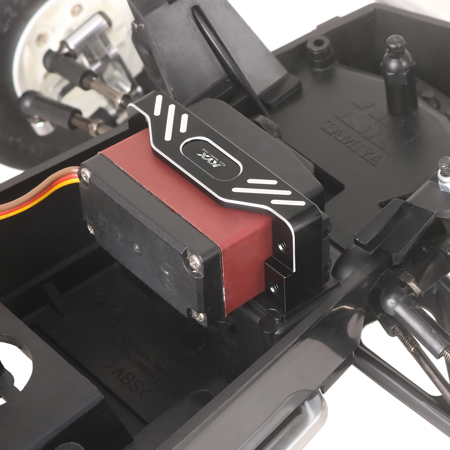 KYX Racing Aluminum Servo Mount Upgrades Parts Accessories for 1/10 RC Car Tamiya Hornet EVO