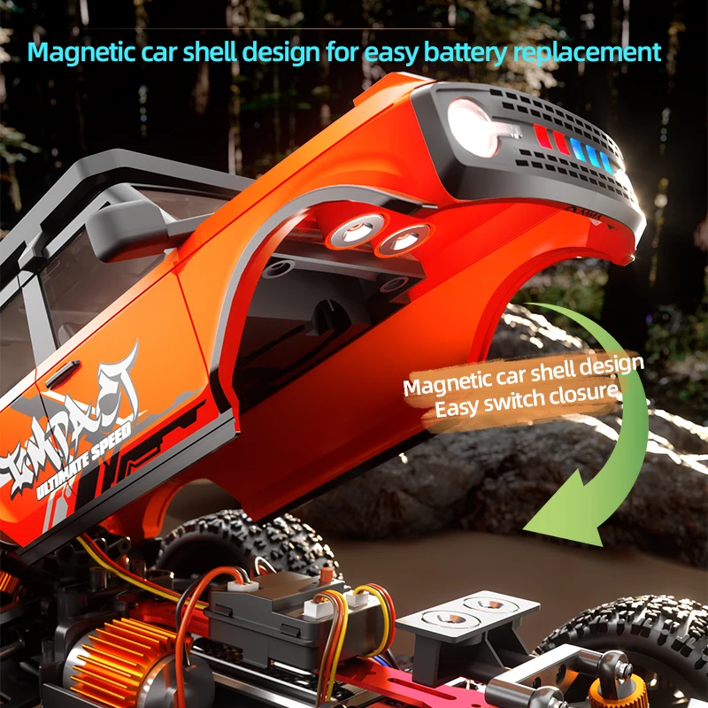 SG201 Max 70 KM/H سيارة RC عالية السرعة 4WD أربعة محركات على الطرق الوعرة الانجراف المهنية سباق السيارات SG201 Pro 50 KM/H لعب الصبي