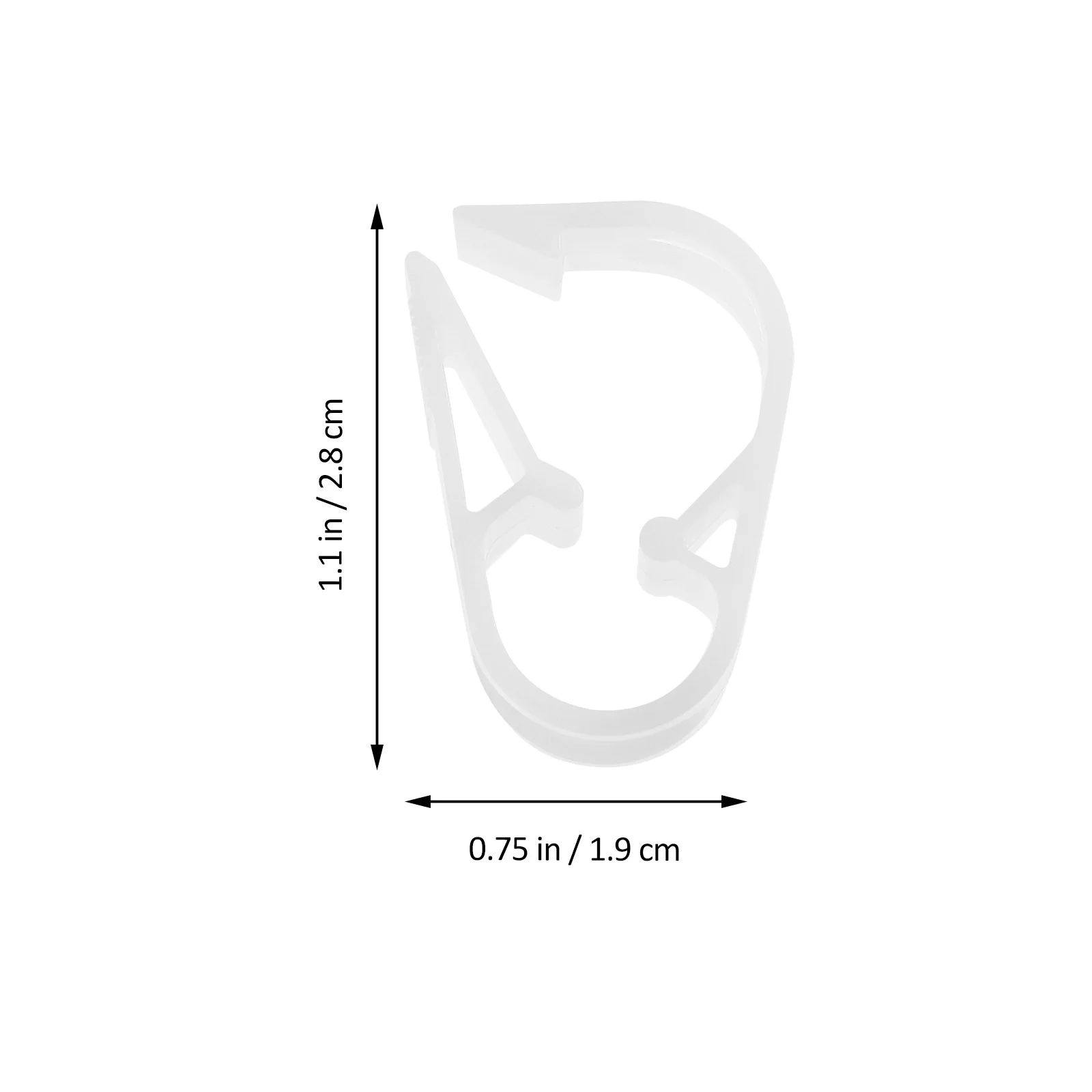 

100pcs Plastic Tube Clamp 5-7Mm Flow Control Clip For Laboratory Aquarium Shut Off Hose Clamp Siphon Tubing Valve Infusion