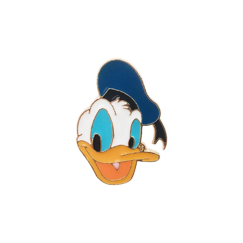 Disney Mickey Mouse spilla Donald Duck Badge Cartoon smalto Pin gioielli carini vestiti cappello accessori decorativi gioielli regali