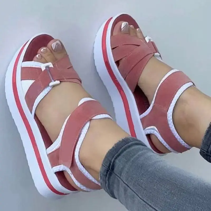 Summer Woman Shoes Sandals Casual Women\'s Sandals Soft Sandals Woman Wedge Shoes Woman Elegant Female Women Sandal Footwear