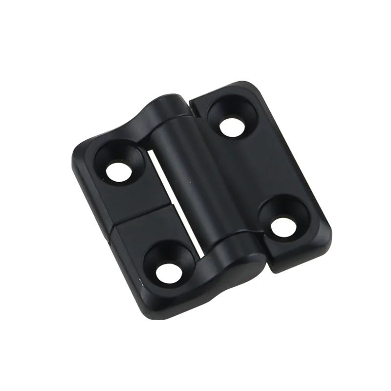 Black Zinc Alloy Torque Hinge Square Damping Hinge Can Stop And Stop The Hinge At Will