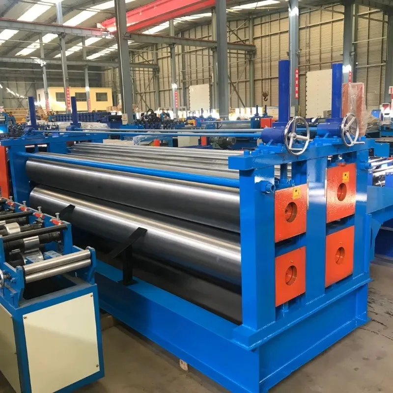 YG Customized 3.2Meter 4Meters 6Meters Horizontal Barrel Corrugated Roofing Tile Sheet Roll Forming Machine