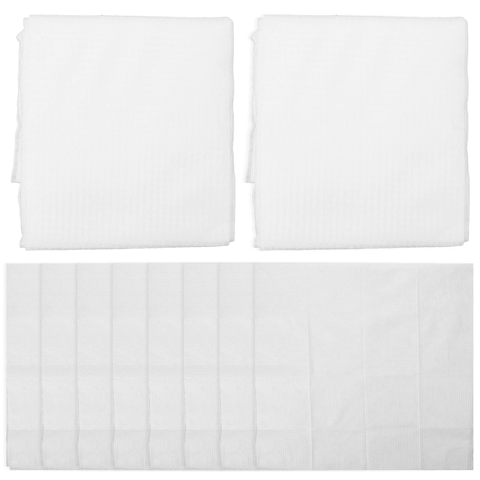 10 قطع من مناشف الحمام الفاخرة للاستعمال مرة واحدة، مادة سميكة قابلة لإعادة الاستخدام تشبه القطن للاستخدام المنزلي أثناء السفر في الفندق #2