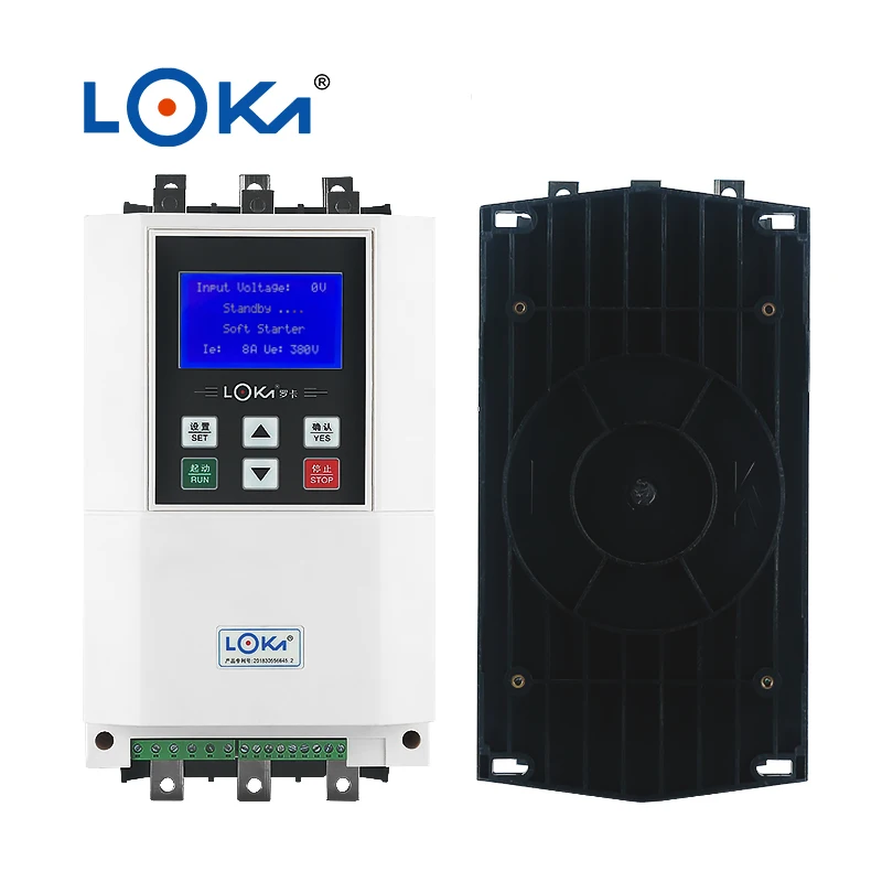 Démarreur progressif AC haute performance LCRV5-7.5A-T4, pompe à eau 7,5 kw, dérivation douce