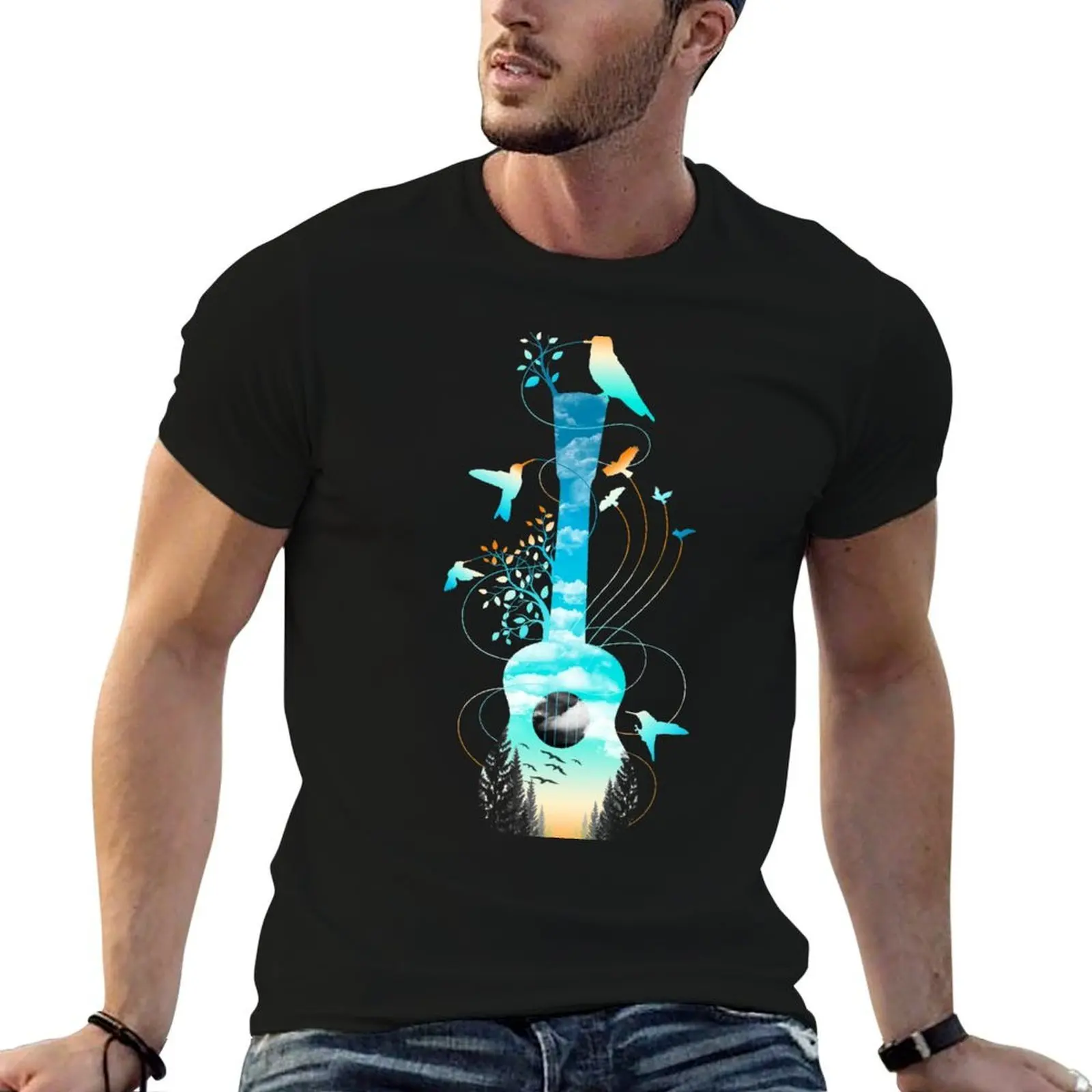 

Strings T-Shirt t shirts for man graphic funny anime tshirt T-Shirt