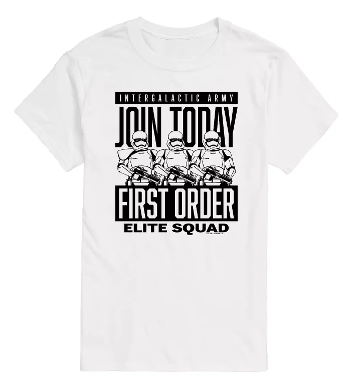 Star Wars men's short-sleeved T-shirt, sci-fi retro casual, Galaxy Distant character badge, retro daily style for friends