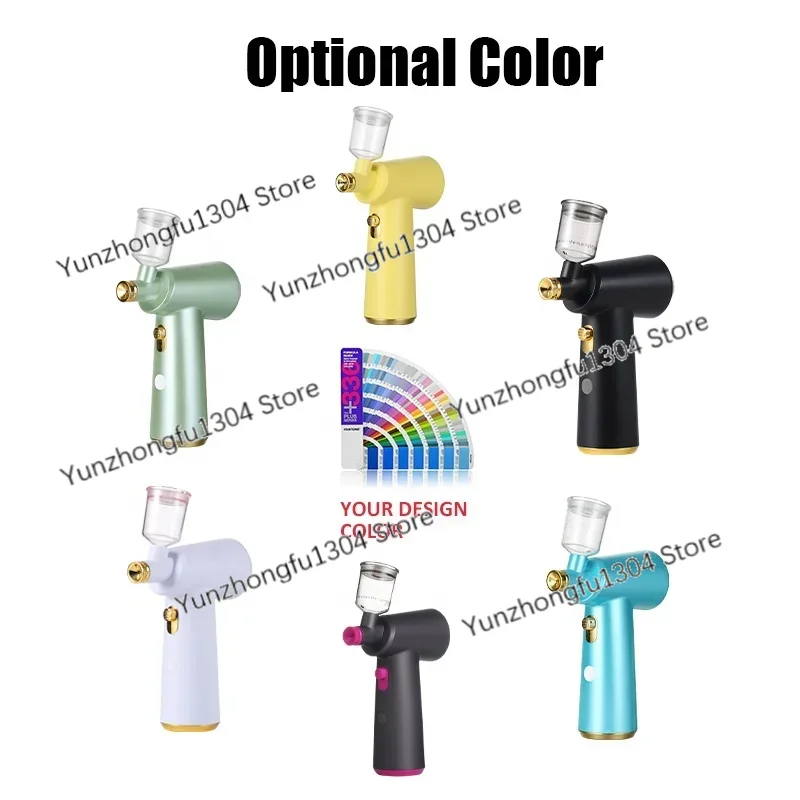 Tanning Makeup Sprayer Cordless Mini Rechargeable Silent Airbrush