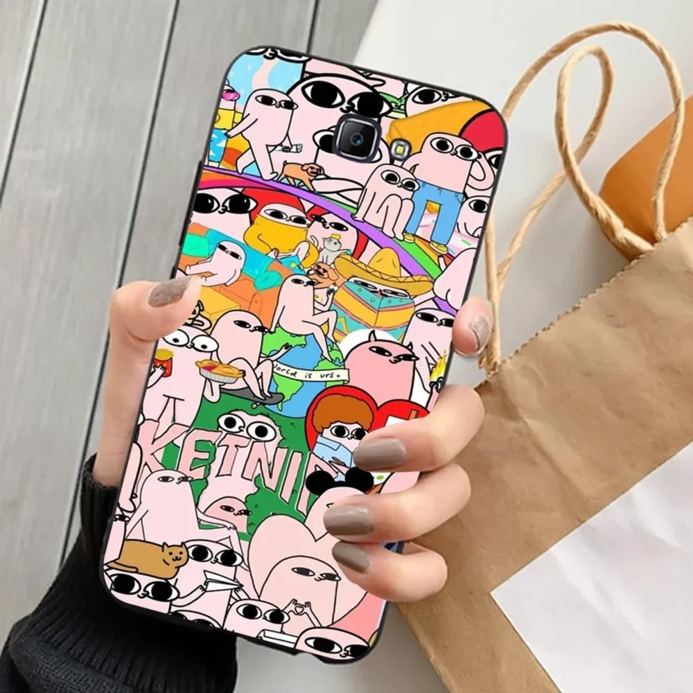 Cute Funny Cartoon ketnipz Phone Case For Samsung J 7 plus 7core J7 neo J6 plus prime J6 J4 J5 Mobile Cover