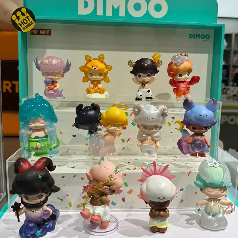 

POP MART Dimoo Zodiac Series Blind Box Mystery Box Toys Doll Cute Anime Figure Desktop Ornaments