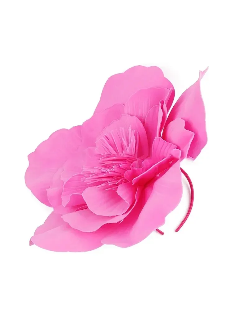 Flower Hair Accessories Fashion Exaggerated Flower Hair Bands Headbands Hair Accessories for Women