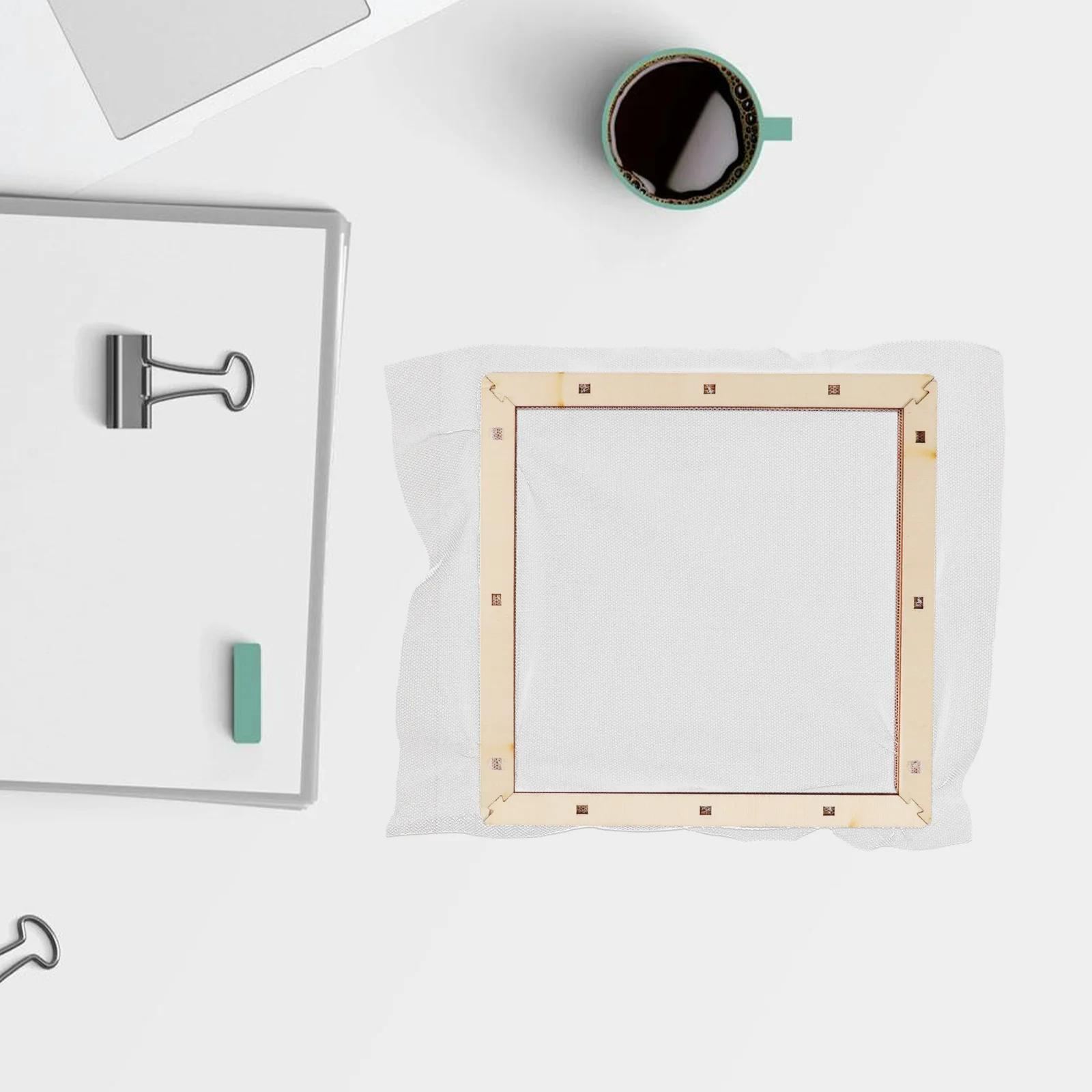 

Diy Paper Making Frame Wooden Mesh Screen For Handmade Craft Educational Project Paper Making Kit Tool Decorative Sheet