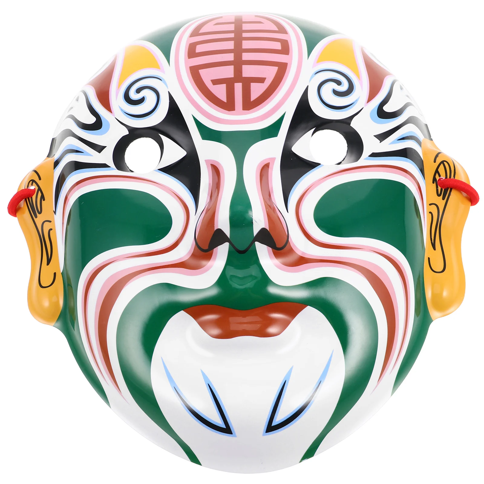 

Unique Chinese Face Changing Mask Traditional Craftsmanship Aesthetic Design Theatrical Role Mask Halloween Party Decorations