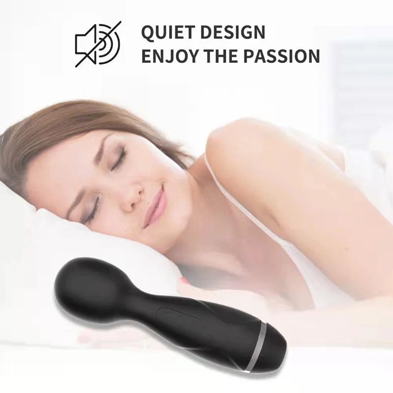 Powerful Magic Wand Vibrator For Female Sucking Nipples Clit Stimulator G Spot Massage Masturbator Adult Sex Toys For Women