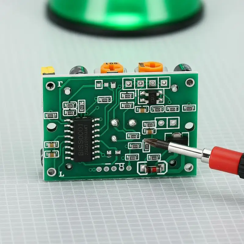 HC-SR501 Adjustable IR PIR Motion Detector Module with Protective Case for  Raspberry Pi DIY Electronic Projects