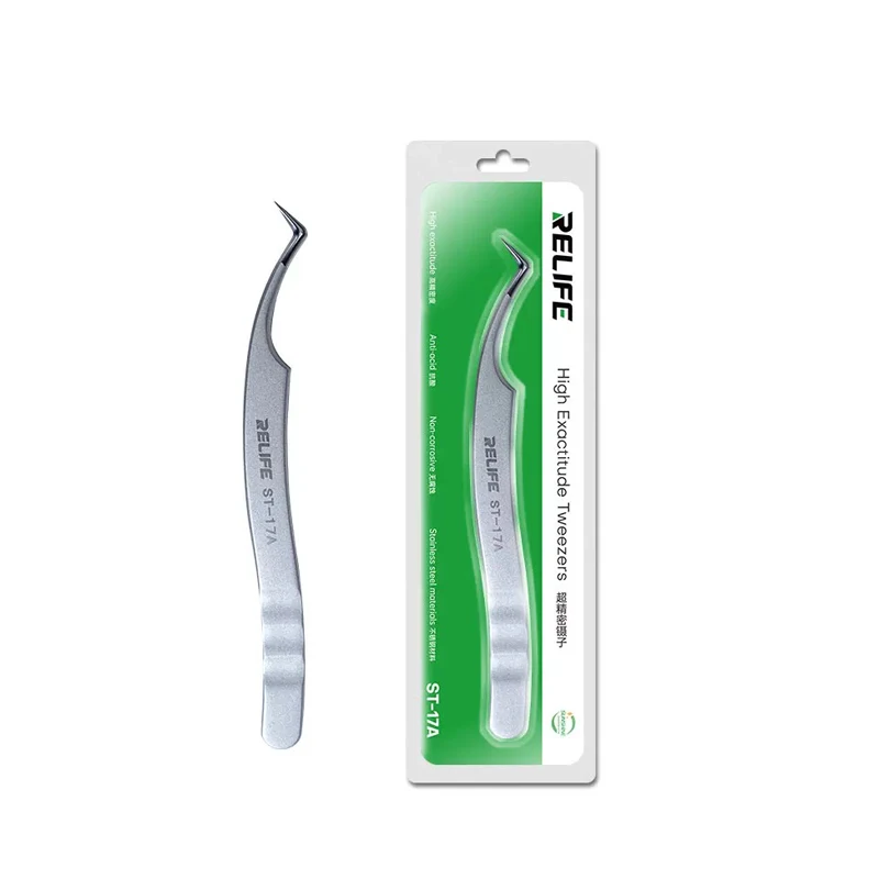 ST-17A chip tin implantation positioning ultra precision tweezers dedicated to clamping and fixing components tweezers