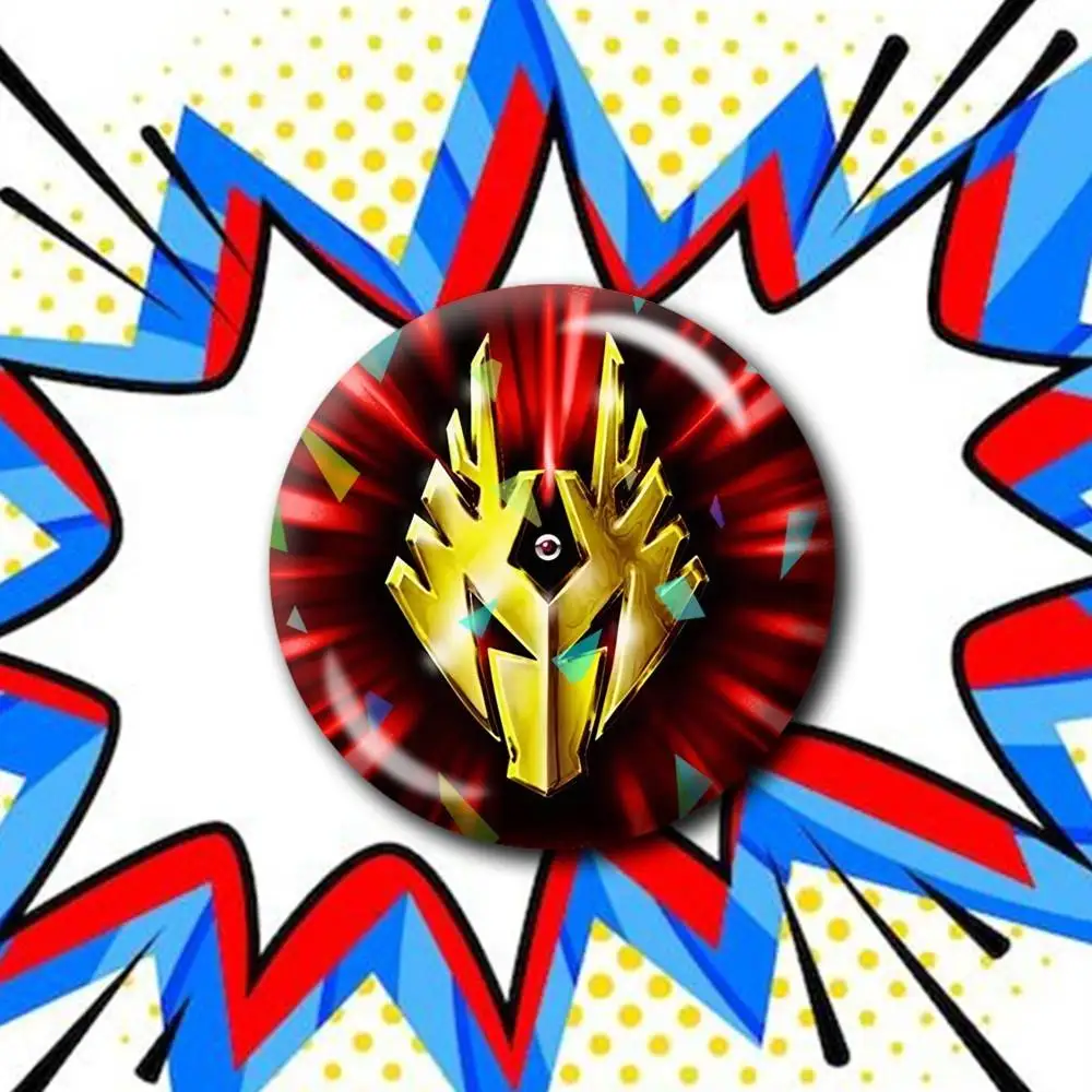 KaMENes Rider R-RyukiS x Knight Brooches Badge Pins Backpack Hat Accessories Friend Gift Creative Accessories